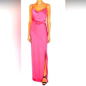 JULIA JORDAN NWT SUPER SEXY BODY CON COCKTAIL DRESS COWL NECK/BUILT IN SLIP